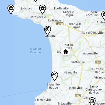 4 Pers Cotentin La Hague Logis Des Dunes * Biville